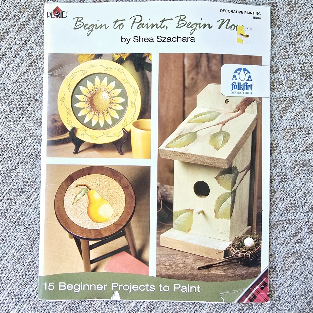 Painting How-To Book by Plaid | step by step instructions for beginners